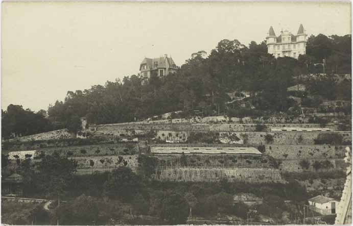 [La villa Normande. Vue de situation prise du sud.], vers 1910.