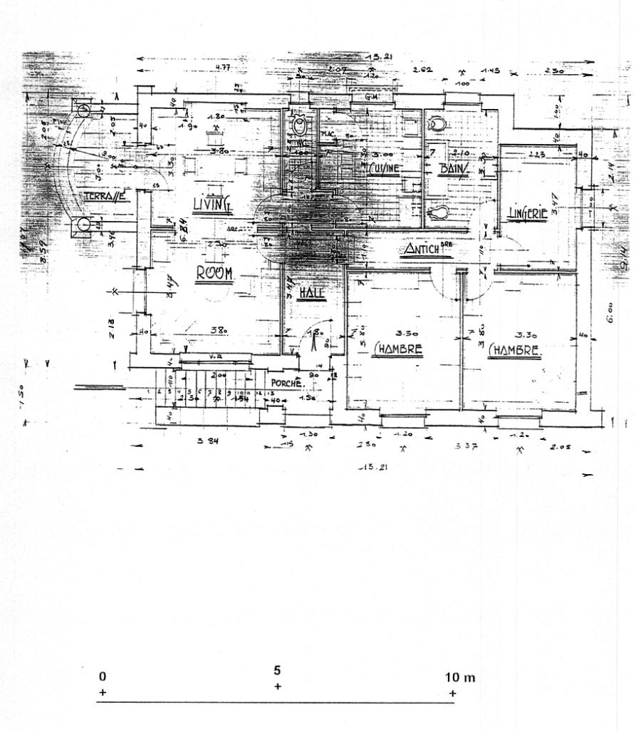 [Villa La Florida à Antibes. Plan du 1er étage.], 1938.