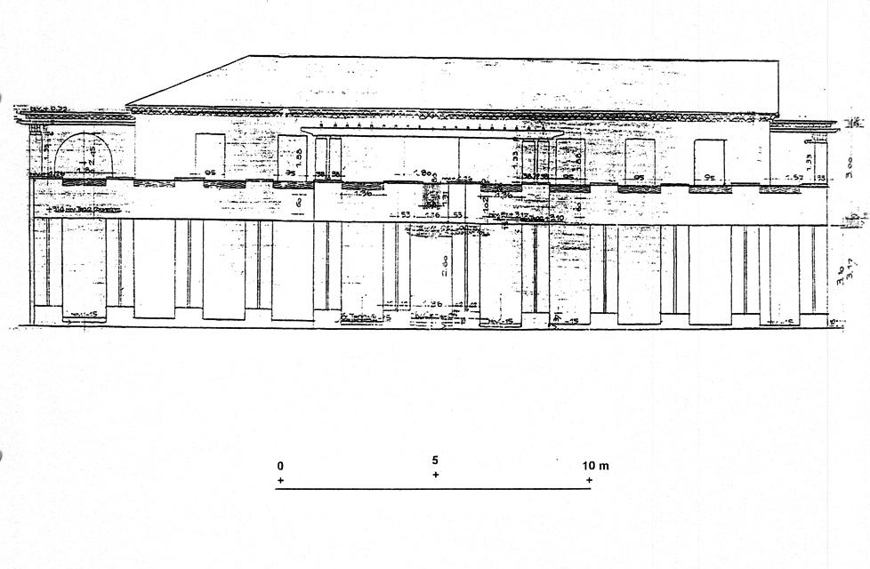 [Villa Vista Bella à Antibes. Façade sud.], 1929.