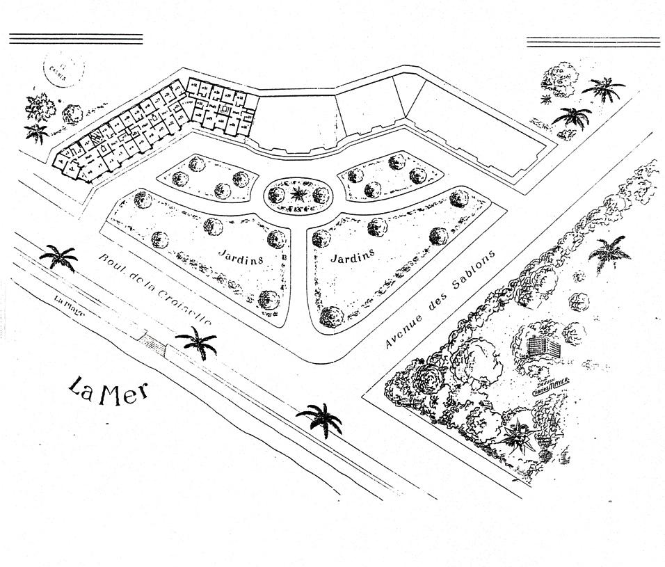 [Immeuble Les Dunes, plan d'ensemble.] Vers 1933.