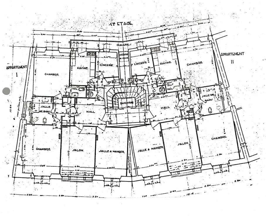 [Palais de l'Estérel. Plan du 1er étage.]