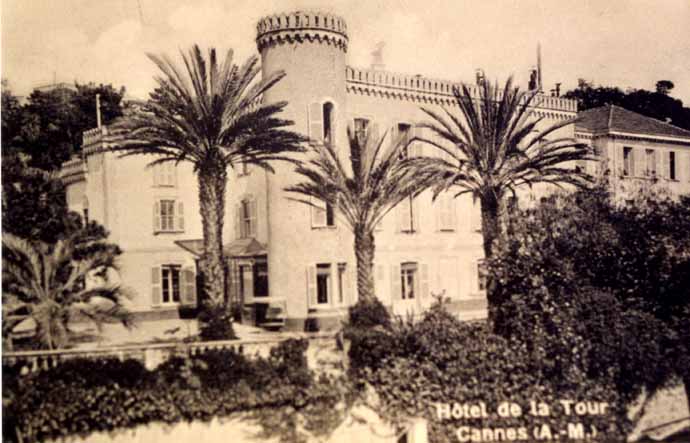 Hôtel de la Tour. Cannes (A.M.). [milieu 20e siècle].