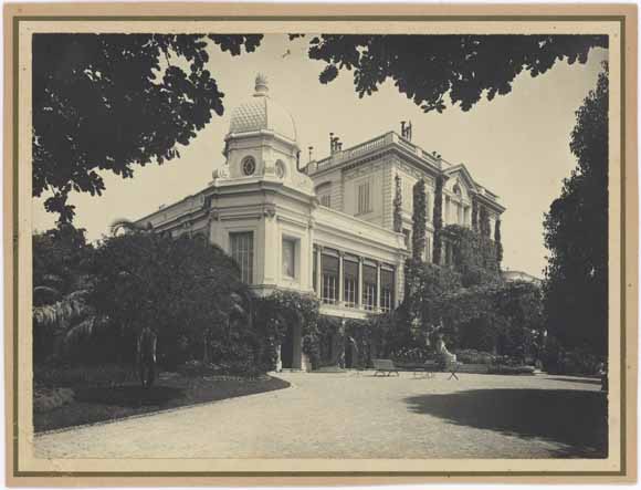 [Villa Madrid à Cannes. Vue prise du sud-ouest], 1929-1932.