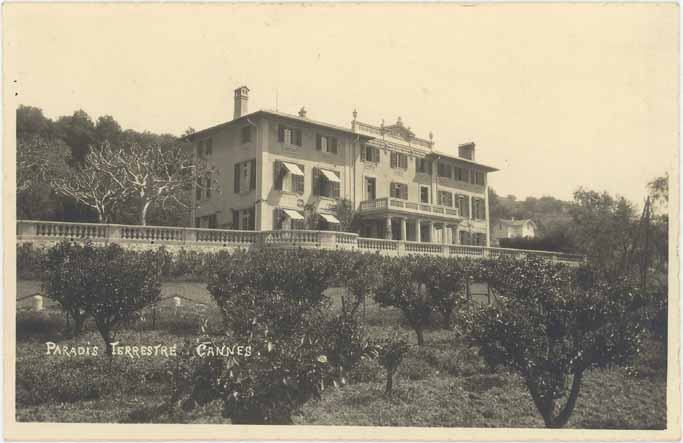 Paradis terrestre. Cannes, vers 1930.