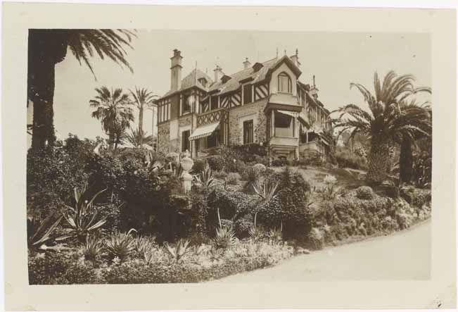 [Villa Edelweiss. Vue prise du sud-ouest.], vers 1930.