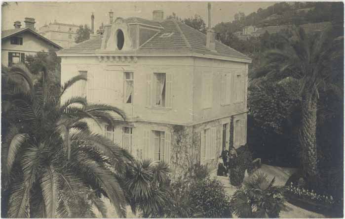 [Villa les Cystes à Cannes. Façade.], vers 1900.