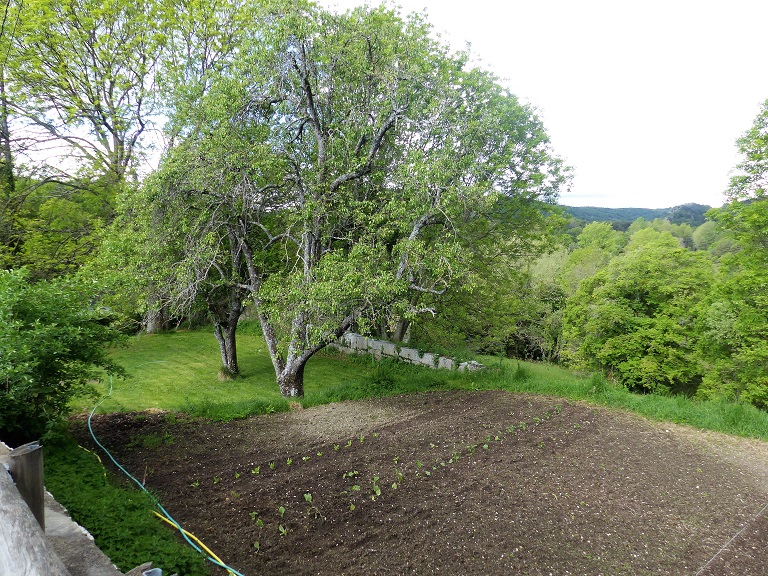 Ancien réservoir. Vue d'ensemble prise du nord-est. 