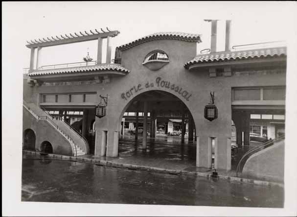 [Cannes. Le marché Forville. La porte Poussiat.], 1935.