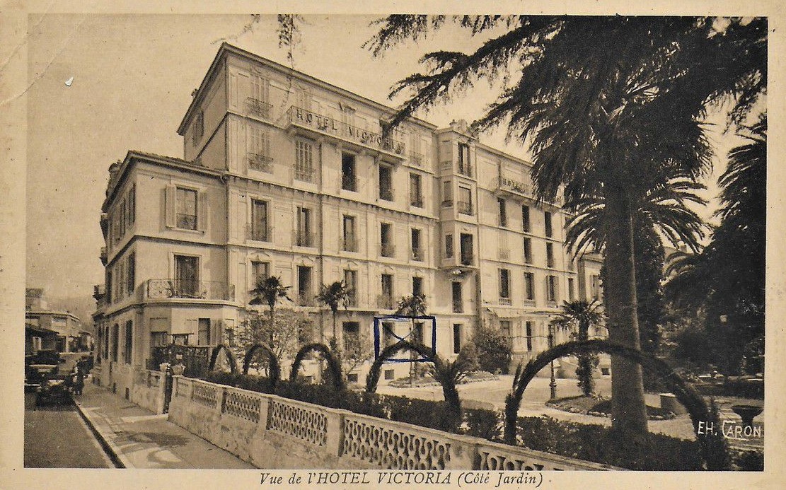 Maison dite Villa Les Liserons, siège du Cercle Brougham, puis hôtel de voyageurs dit Hôtel Victoria