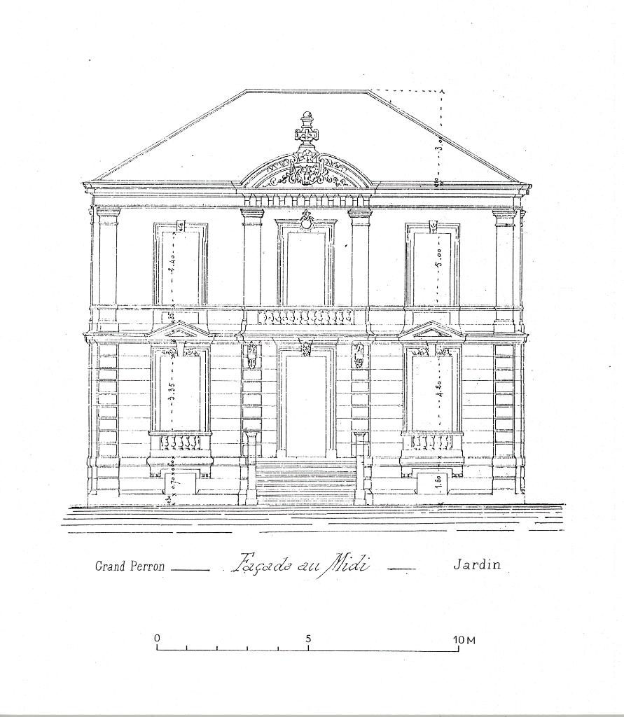[Villa Patria à Cannes. Façade sud.], entre 1914 et 1919.
