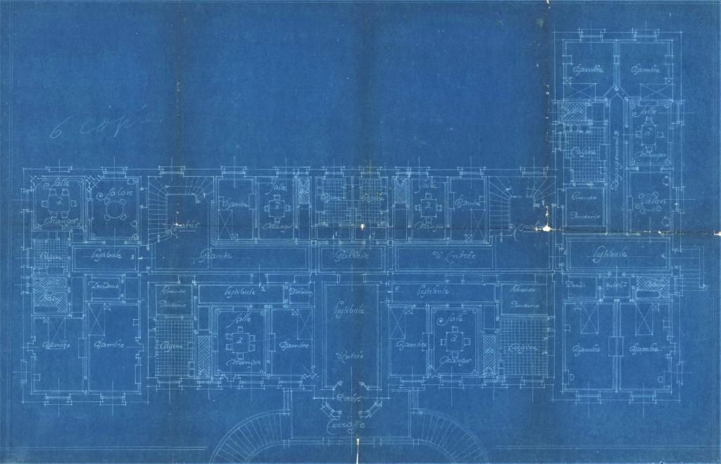 [Cannes. Hôtel de France. Plan du rez-de-chaussée.], [1921].