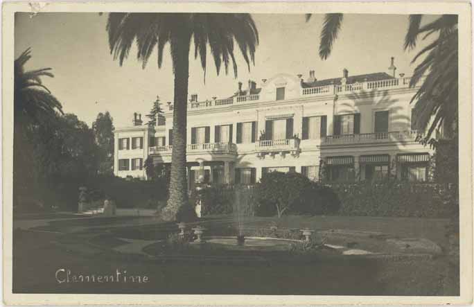 [Façade sud de la villa Clémentine.], [vers 1935].