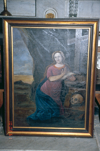 Tableau : Méditation de sainte Marie-Madeleine