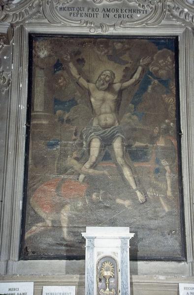 Tableau d'autel : Martyre de saint André