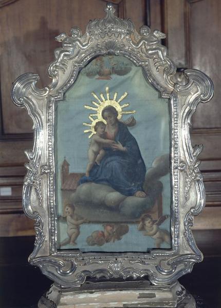 2 tableaux d'autel : Notre-Dame de Lorette, Vierge à l'Enfant