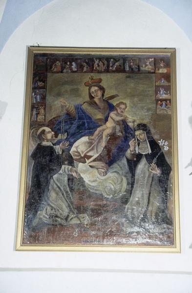 Tableau : Donation du Rosaire