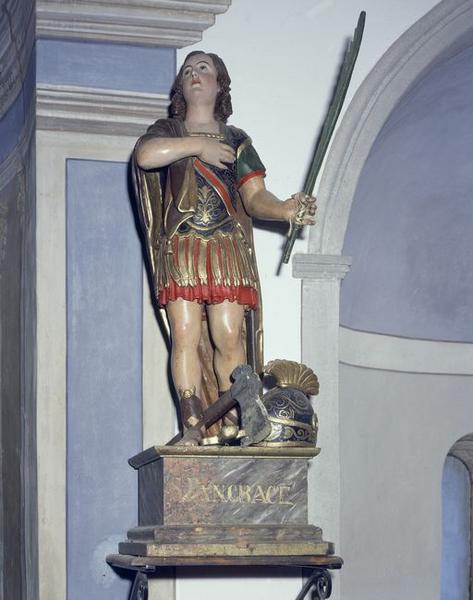 Statue (petite nature) : Saint Pancrace