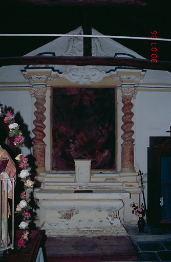 Ensemble du maître-autel de saint Laurent