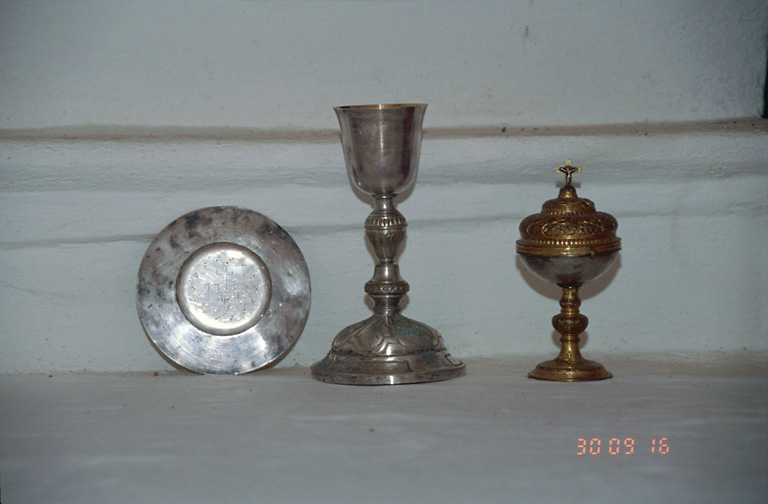 Calice, ciboire, patène