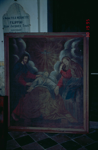 Tableau : Mort de saint Joseph