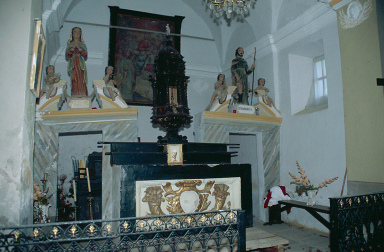 Autel, retable, tabernacle (maître-autel de saint Gavin)
