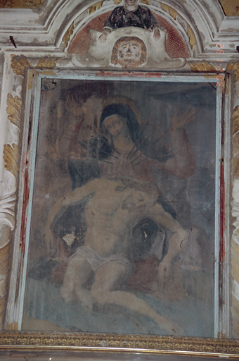 Tableau d'autel : Vierge de Pitié