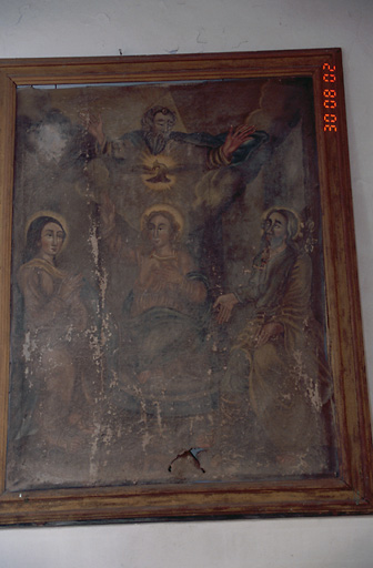 Tableau d'autel : Double Trinité