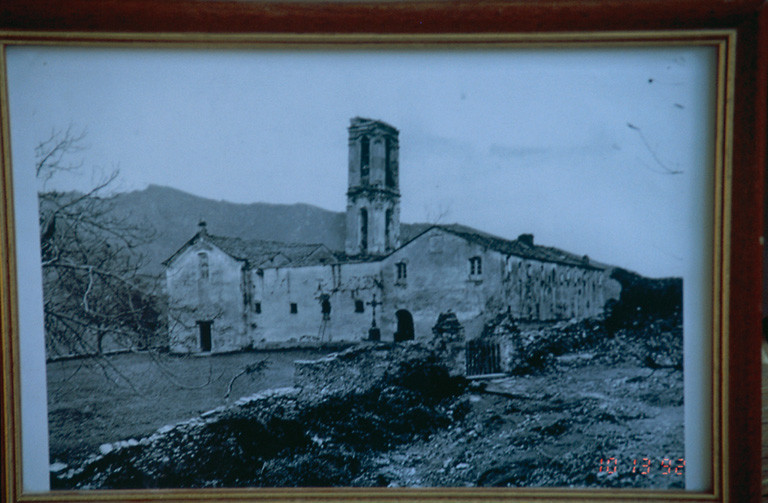 Vue du couvent postérieure à 1943.