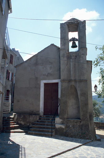 Elévation antérieure et campanile.