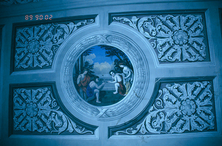 Peinture monumentale : Bergers d'Arcadie