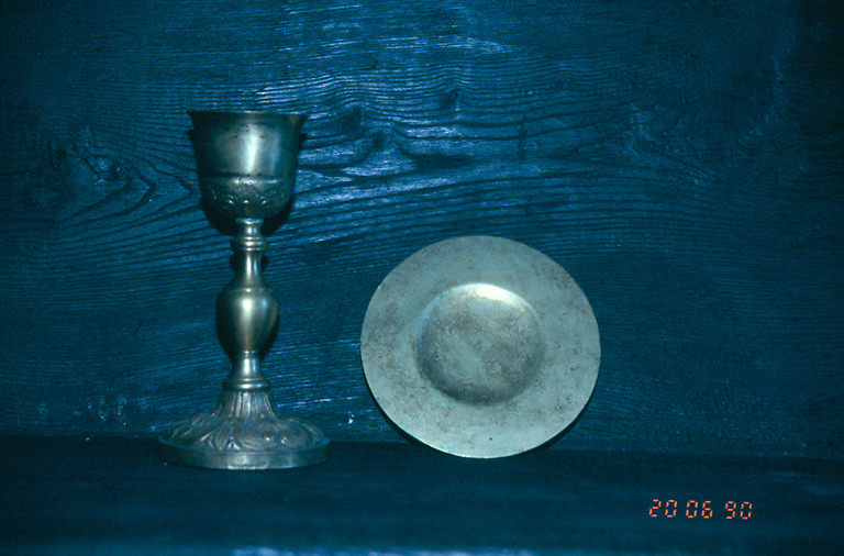 Calice ; patène (No 2)