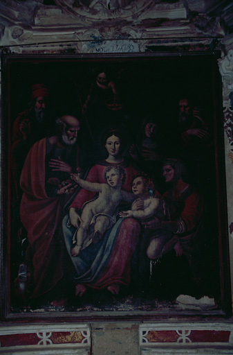 Tableau d'autel : Sainte Parenté