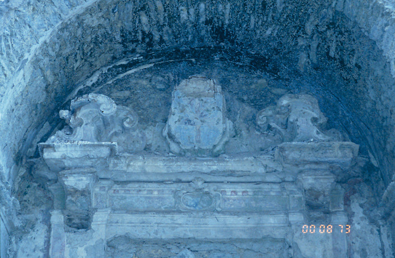 Détail d'une chapelle latérale.