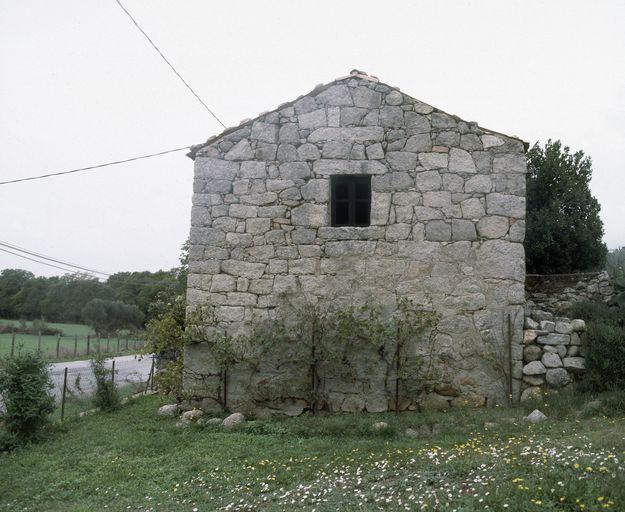 Mur pignon nord.