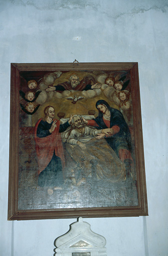 Tableau : Mort de saint Joseph