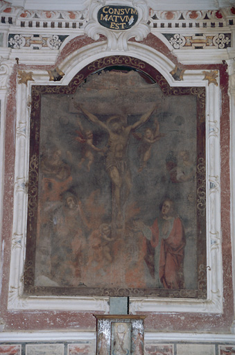 Tableau d'autel : Calvaire