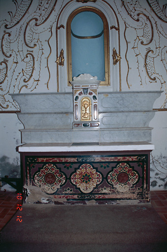 Ensemble du maître-autel de Notre-Dame du Mont Carmel