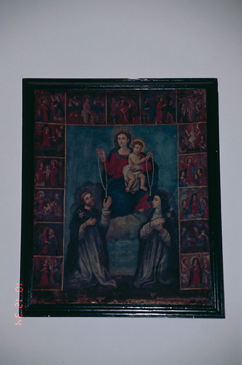 Tableau : Donation du Rosaire