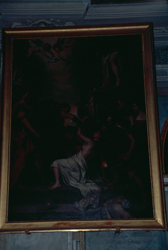 Tableau : Martyre de sainte Eulalie