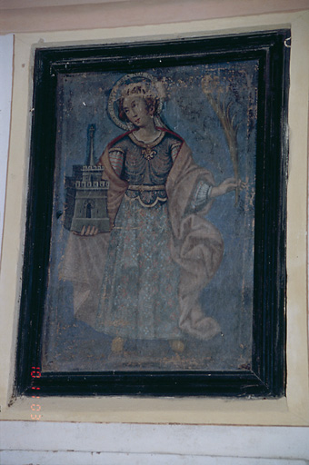 Tableau : Sainte Barbe