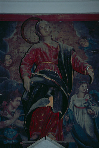 Statue (petite nature) : Vierge