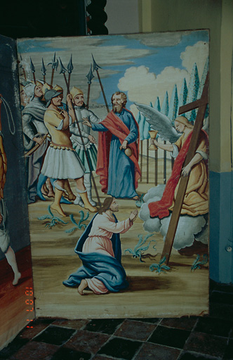 Détail : Arrestation du Christ.