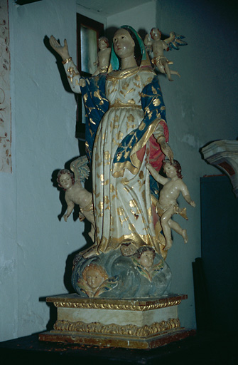 Statue de procession (petite nature) : Assomption