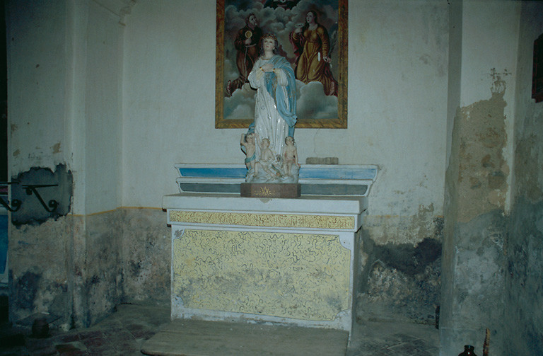 Autel secondaire de la Vierge au Sacré-Coeur