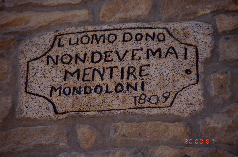 Inscription.