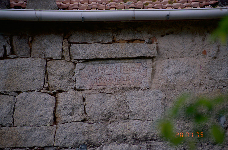 Inscription.