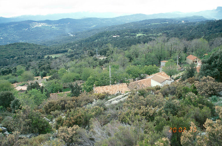 Vue partielle de l'écart.