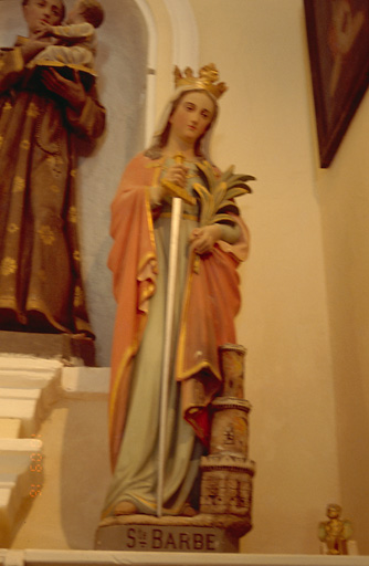 Statue : Sainte Barbe