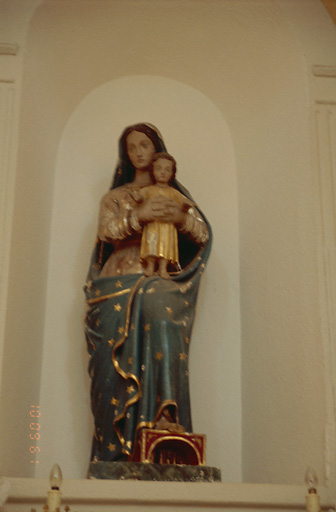 Statue : Vierge à l'Enfant