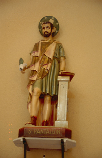 Statue (grandeur nature) : Saint Pantaléon